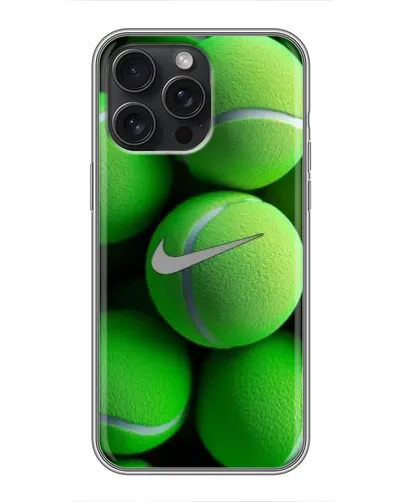 Чохол для iPhone 15 Pro Max з картинкою «Тенісні м'ячі Найк» Чохол для iPhone 15 Pro Max з картинкою «Тенісні м'ячі Найк»