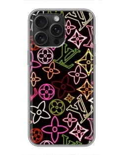 Чохол для iPhone 15 Pro Max з картинкою «Неоновий мікс Nike» Чохол для iPhone 15 Pro Max з картинкою «Неоновий мікс Nike»