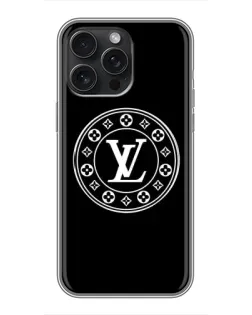 Чохол для iPhone 15 Pro Max з картинкою «LV — печатка стилю»