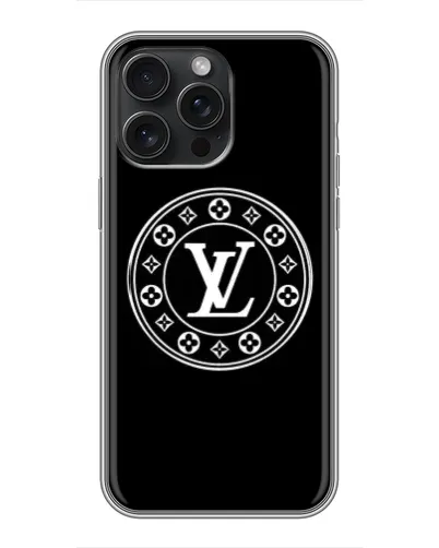 Чохол для iPhone 15 Pro Max з картинкою «LV — печатка стилю» Чохол для iPhone 15 Pro Max з картинкою «LV — печатка стилю»