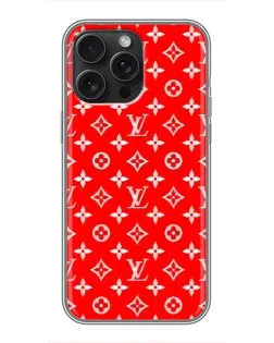 Чохол для iPhone 15 Pro Max з картинкою «Яскравий паттерн LV»
