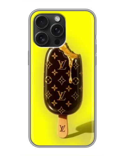 Чохол для iPhone 15 Pro Max з картинкою «Морозиво від LV» Чохол для iPhone 15 Pro Max з картинкою «Морозиво від LV»