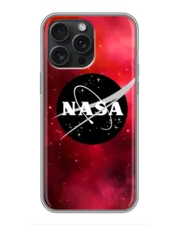 Чохол для iPhone 15 Pro Max з картинкою «NASA — червона туманність» Чохол для iPhone 15 Pro Max з картинкою «NASA — червона туманність»