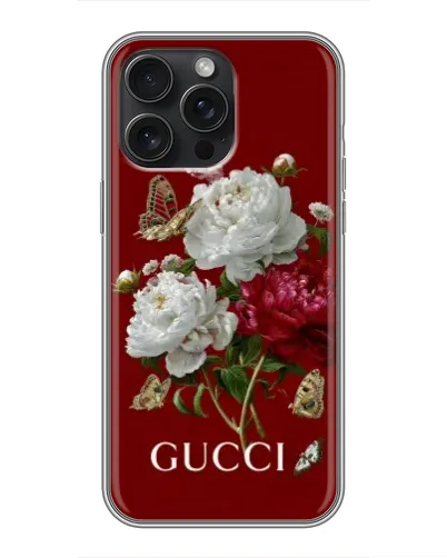 Чохол для iPhone 15 Pro Max з картинкою «Gucci — сад»