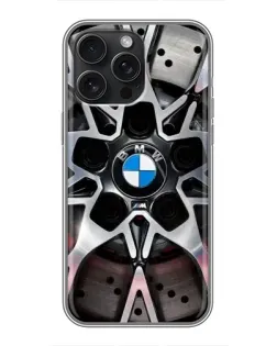 Чохол для iPhone 15 Pro Max з картинкою «BMW — деталь диска» Чохол для iPhone 15 Pro Max з картинкою «BMW — деталь диска»