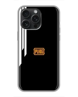 Чохол для iPhone 15 Pro Max з картинкою «PUBG — вертикальні лінії»