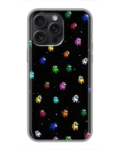 Чохол для iPhone 15 Pro Max з картинкою «Екіпаж Among Us» Чохол для iPhone 15 Pro Max з картинкою «Екіпаж Among Us»