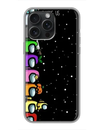 Чохол для iPhone 15 Pro Max з картинкою «Команда Among Us» Чохол для iPhone 15 Pro Max з картинкою «Команда Among Us»