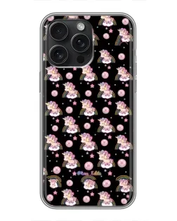 Чохол для iPhone 15 Pro Max з картинкою «Magic Unicorn паттерн»