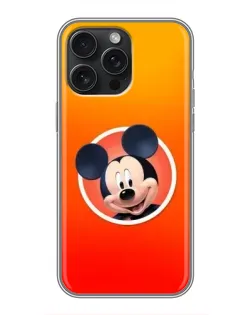Чохол для iPhone 15 Pro Max з картинкою «Mickey в колі»