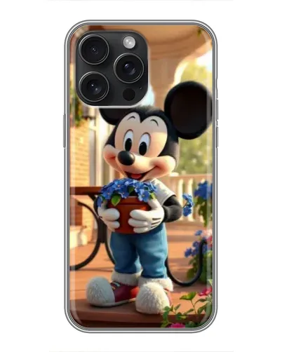 Чохол для iPhone 15 Pro Max з картинкою «Міккі садівник» Чохол для iPhone 15 Pro Max з картинкою «Міккі садівник»