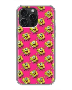 Чохол для iPhone 15 Pro Max з картинкою «Рожевий паттерн»