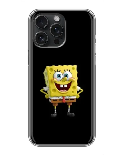 Чохол для iPhone 15 Pro Max з картинкою «Класичний Губка Боб» Чохол для iPhone 15 Pro Max з картинкою «Класичний Губка Боб»
