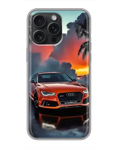 Чохол для iPhone 15 Pro Max з картинкою «Audi — захід сонця» Чохол для iPhone 15 Pro Max з картинкою «Audi — захід сонця»
