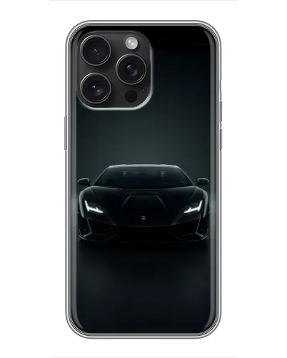 Чохол для iPhone 15 Pro Max з картинкою «Чорний Lamborghini Aventador» Чохол для iPhone 15 Pro Max з картинкою «Чорний Lamborghini Aventador»