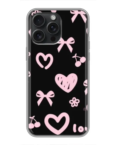 Чохол для iPhone 15 Pro Max з картинкою «Сатиновий бант»