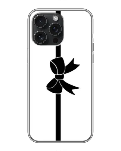 Чохол для iPhone 15 Pro Max з картинкою «Вертикальний бант»