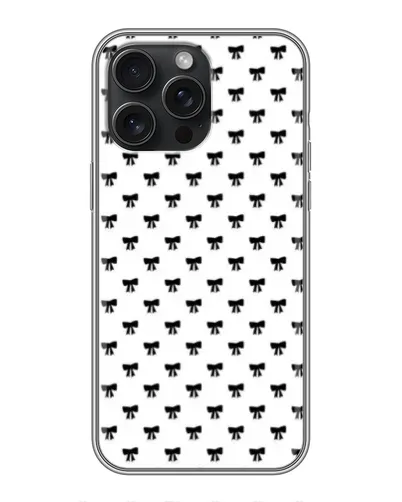 Чохол для iPhone 15 Pro Max з картинкою «Міні-бантики»