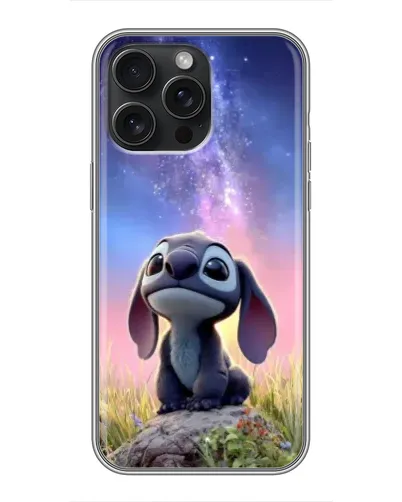 Чохол для iPhone 15 Pro Max з картинкою «Стіч на світанку» Чохол для iPhone 15 Pro Max з картинкою «Стіч на світанку»