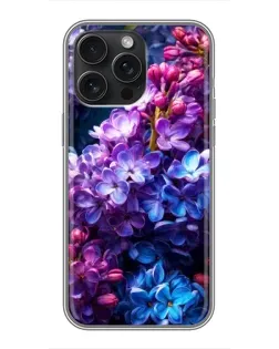 Чохол для iPhone 15 Pro Max з картинкою «Бузковий цвіт»