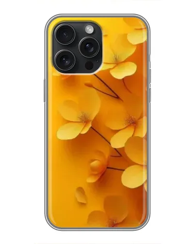 Чохол для iPhone 15 Pro Max з картинкою «Золоті пелюстки» Чохол для iPhone 15 Pro Max з картинкою «Золоті пелюстки»