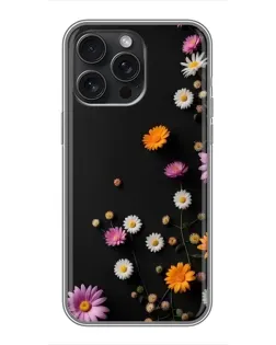 Чехол для iPhone 15 Pro Max с картинкой «Цветочная композиция»