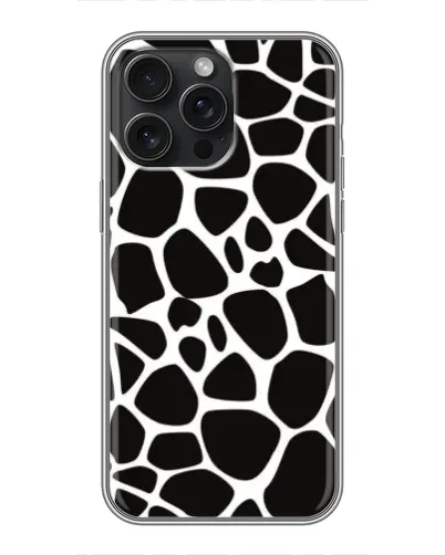 Чохол для iPhone 15 Pro Max з картинкою «Чорно-білий жираф» Чохол для iPhone 15 Pro Max з картинкою «Чорно-білий жираф»