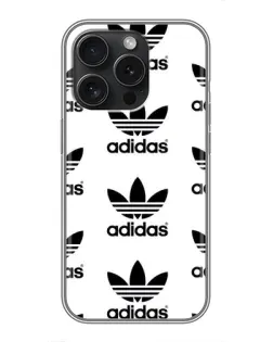 Чехол для iPhone 15 Pro с картинкой «Adidas Pattern»