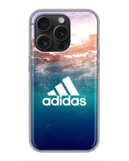 Чехол для iPhone 15 Pro с картинкой «Океанская глубина адидас»