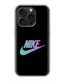 Чехол для iPhone 15 Pro с картинкой «Nike — городская ночь»