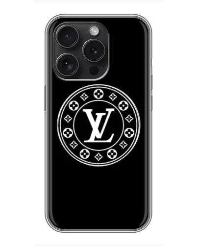 Чехол для iPhone 15 Pro с картинкой «LV — печать стиля» Чехол для iPhone 15 Pro с картинкой «LV — печать стиля»