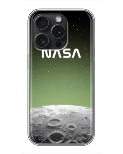 Чехол для iPhone 15 Pro с картинкой «NASA — лунный градиент»
