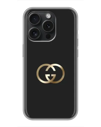 Чехол для iPhone 15 Pro с картинкой «Минимализм Gucci» Чехол для iPhone 15 Pro с картинкой «Минимализм Gucci»