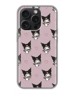 Чохол для iPhone 15 Pro з картинкою «Kuromi — нічний сон» Чохол для iPhone 15 Pro з картинкою «Kuromi — нічний сон»