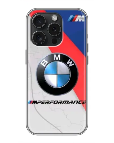 Чехол для iPhone 15 Pro с картинкой «BMW Performance стиль» Чехол для iPhone 15 Pro с картинкой «BMW Performance стиль»