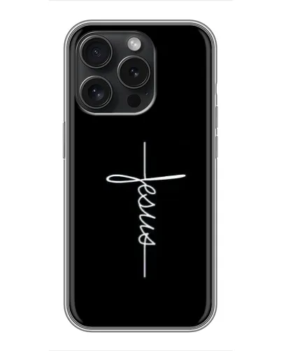 Чехол для iPhone 15 Pro с картинкой «Тонкая линия веры» Чехол для iPhone 15 Pro с картинкой «Тонкая линия веры»