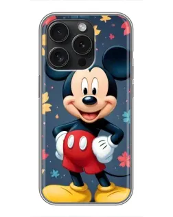 Чехол для iPhone 15 Pro с картинкой «Осенний Mickey Mouse»