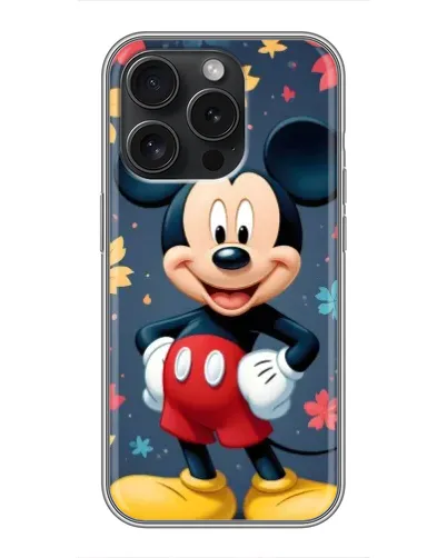 Чехол для iPhone 15 Pro с картинкой «Осенний Mickey Mouse» Чехол для iPhone 15 Pro с картинкой «Осенний Mickey Mouse»