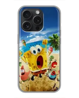Чехол для iPhone 15 Pro с картинкой «Развлечения на пляже»