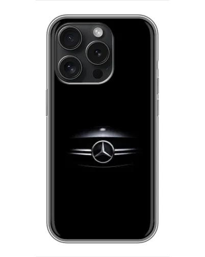 Чехол для iPhone 15 Pro с картинкой «Mercedes — абстрактные линии» Чехол для iPhone 15 Pro с картинкой «Mercedes — абстрактные линии»