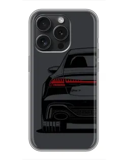 Чохол для iPhone 15 Pro з картинкою «Задня частина Audi — арт»