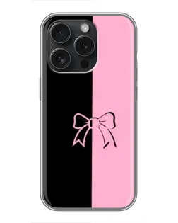 Чохол для iPhone 15 Pro з картинкою «Половинки банту»