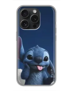 Чохол для iPhone 15 Pro з картинкою «Стіч у хмарах»