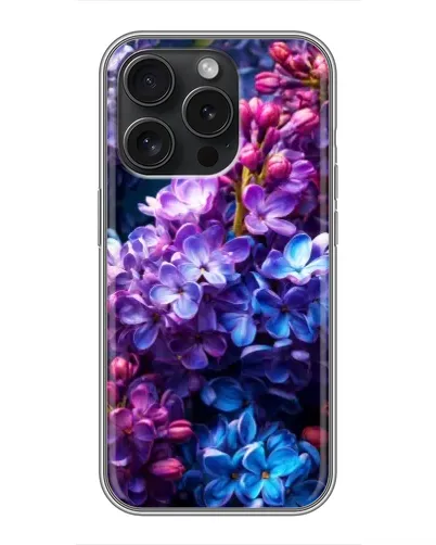 Чехол для iPhone 15 Pro с картинкой «Сиреневый цвет» Чехол для iPhone 15 Pro с картинкой «Сиреневый цвет»