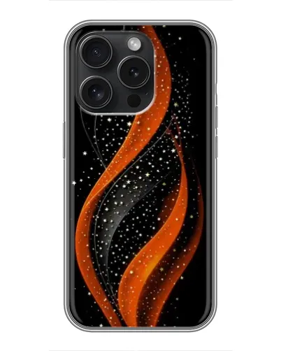 Чехол для iPhone 15 Pro с картинкой «Огненная звездная волна» Чехол для iPhone 15 Pro с картинкой «Огненная звездная волна»