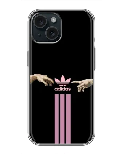 Чохол для iPhone 15 з картинкою «Adidas Hands»