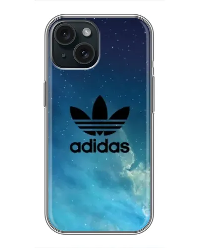Чохол для iPhone 15 з картинкою «Adidas Stone Logo»