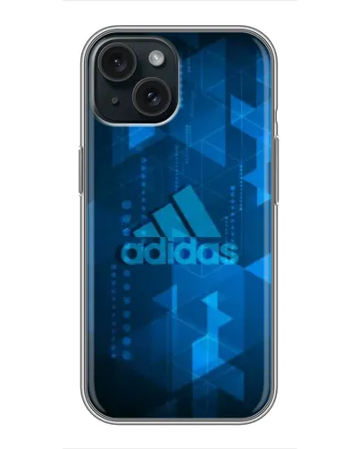 Чохол для iPhone 15 з картинкою «Adidas Sport Art»