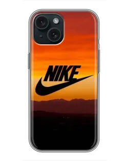 Чохол для iPhone 15 з картинкою «Nike — вечірній горизонт»