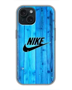 Чохол для iPhone 15 з картинкою «Блакитне дерево Nike»